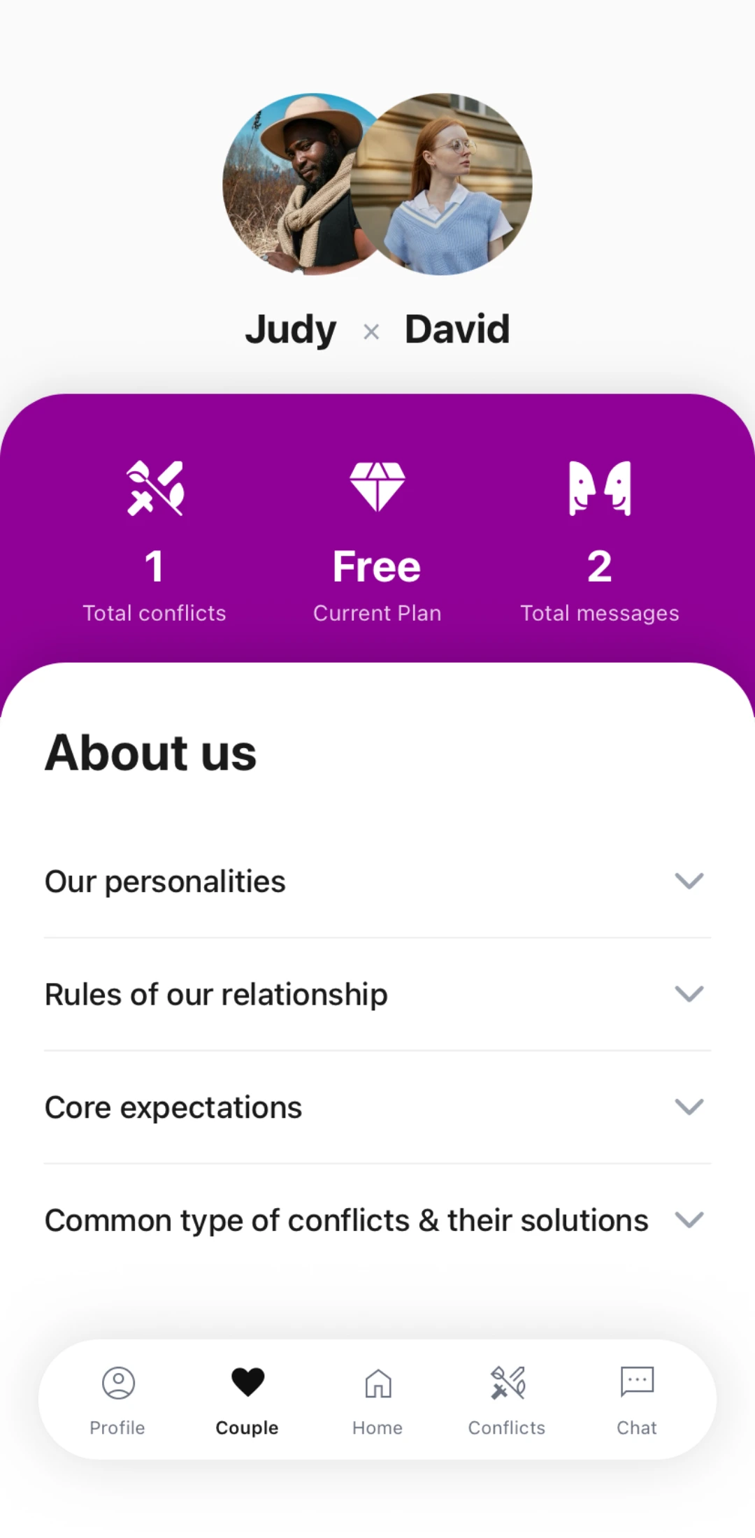 App screenshot